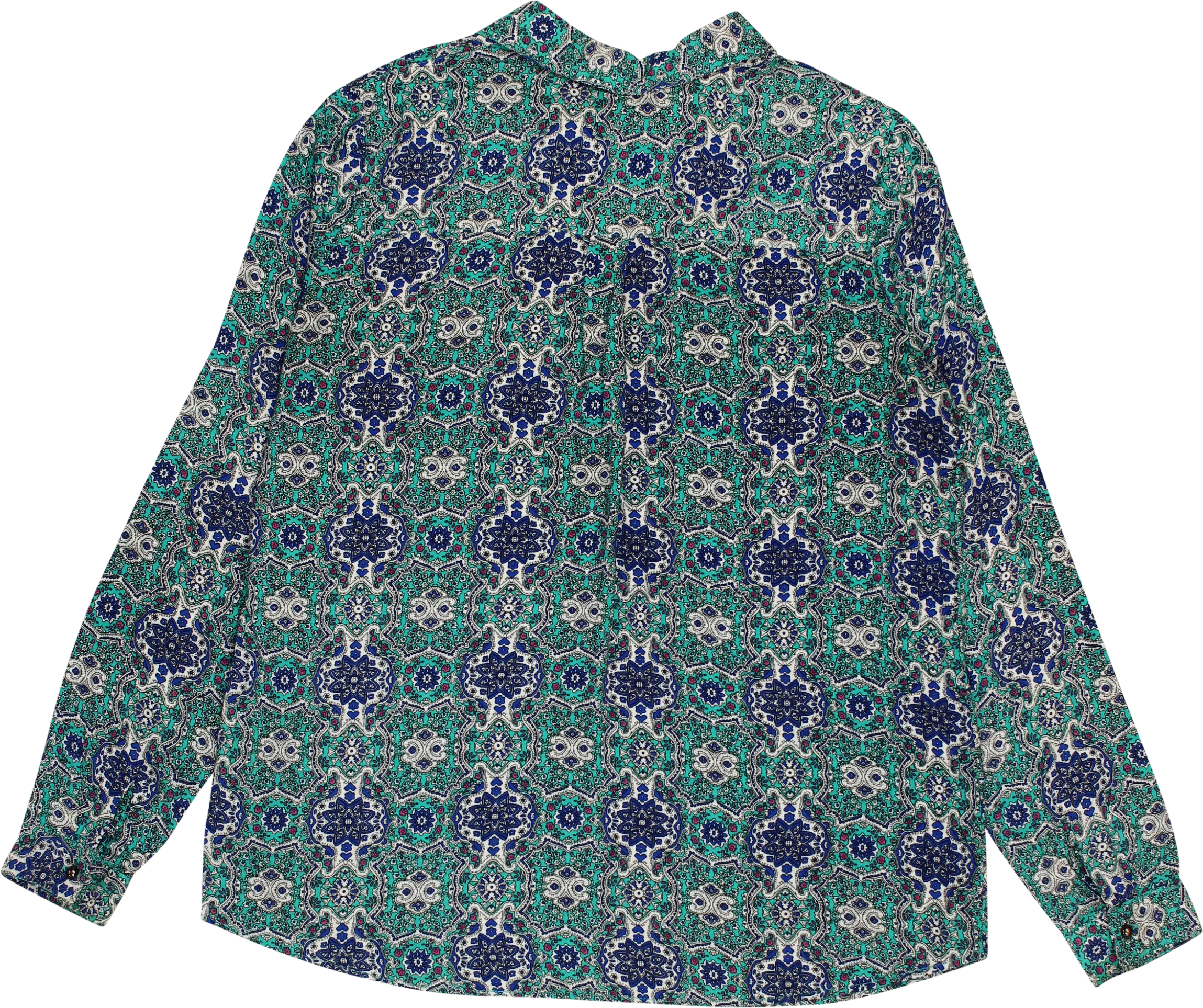 00's Boho Print Shirt