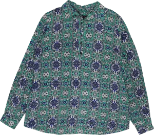 00's Boho Print Shirt