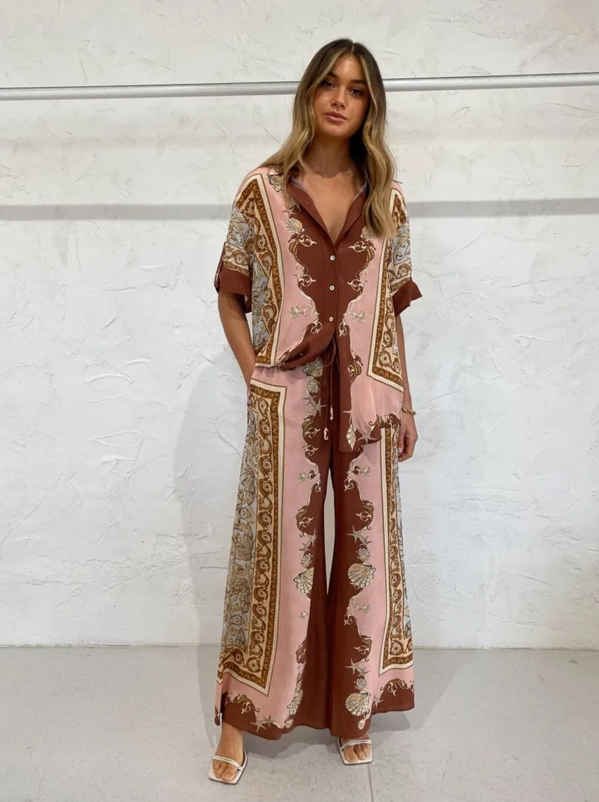 Alemais Ursula Pant In Copper
