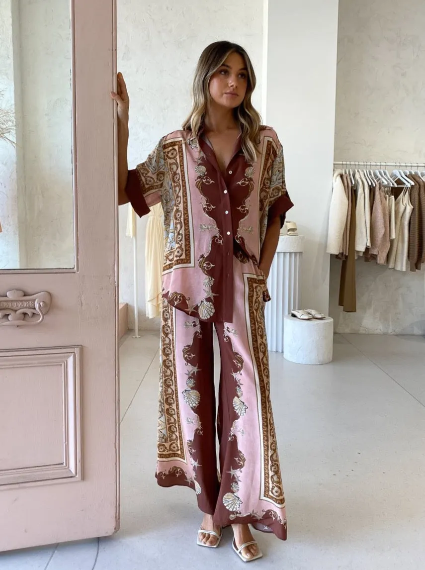 Alemais Ursula Pant In Copper