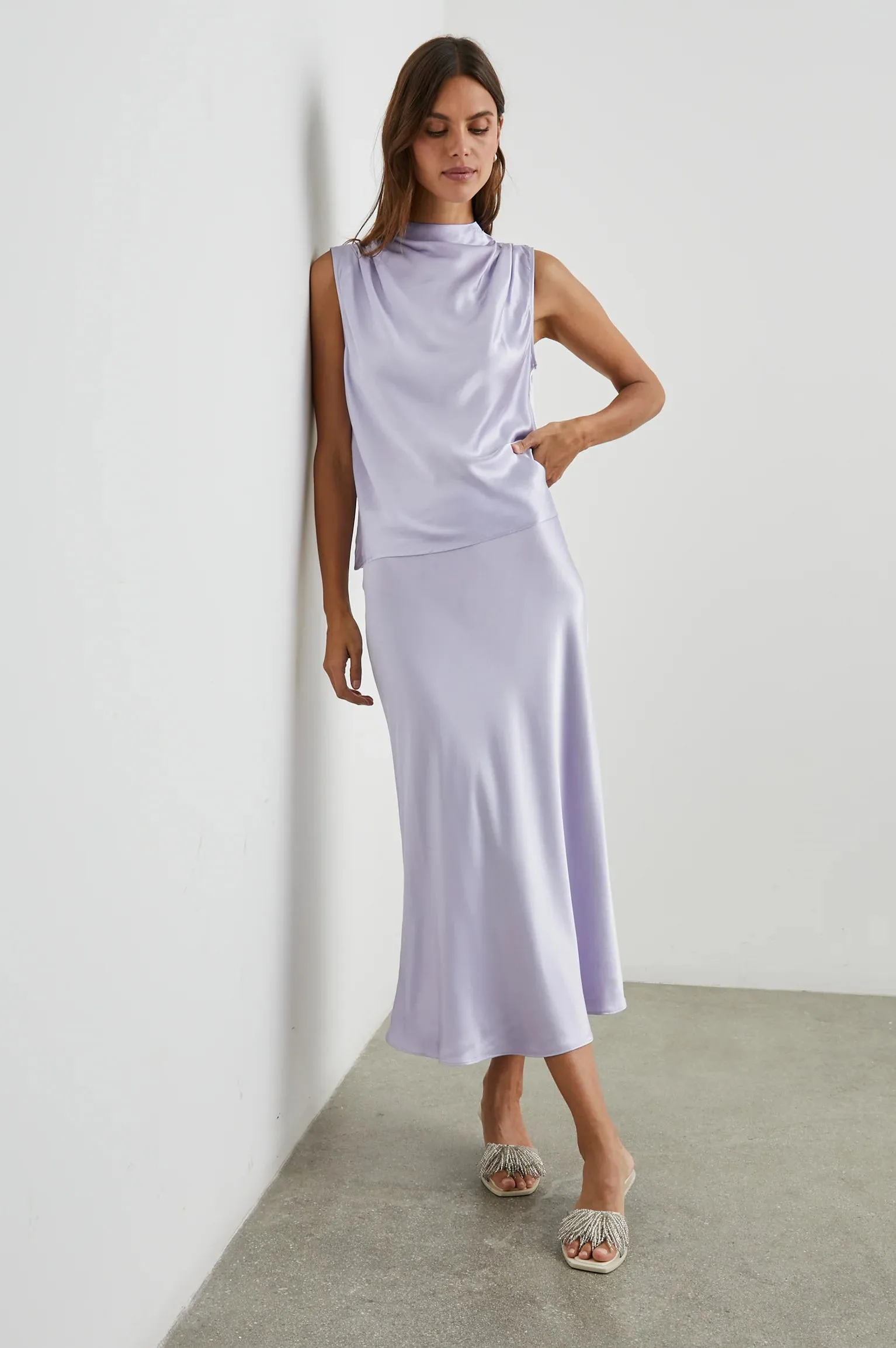 Anya Skirt ~ Lilac Ice