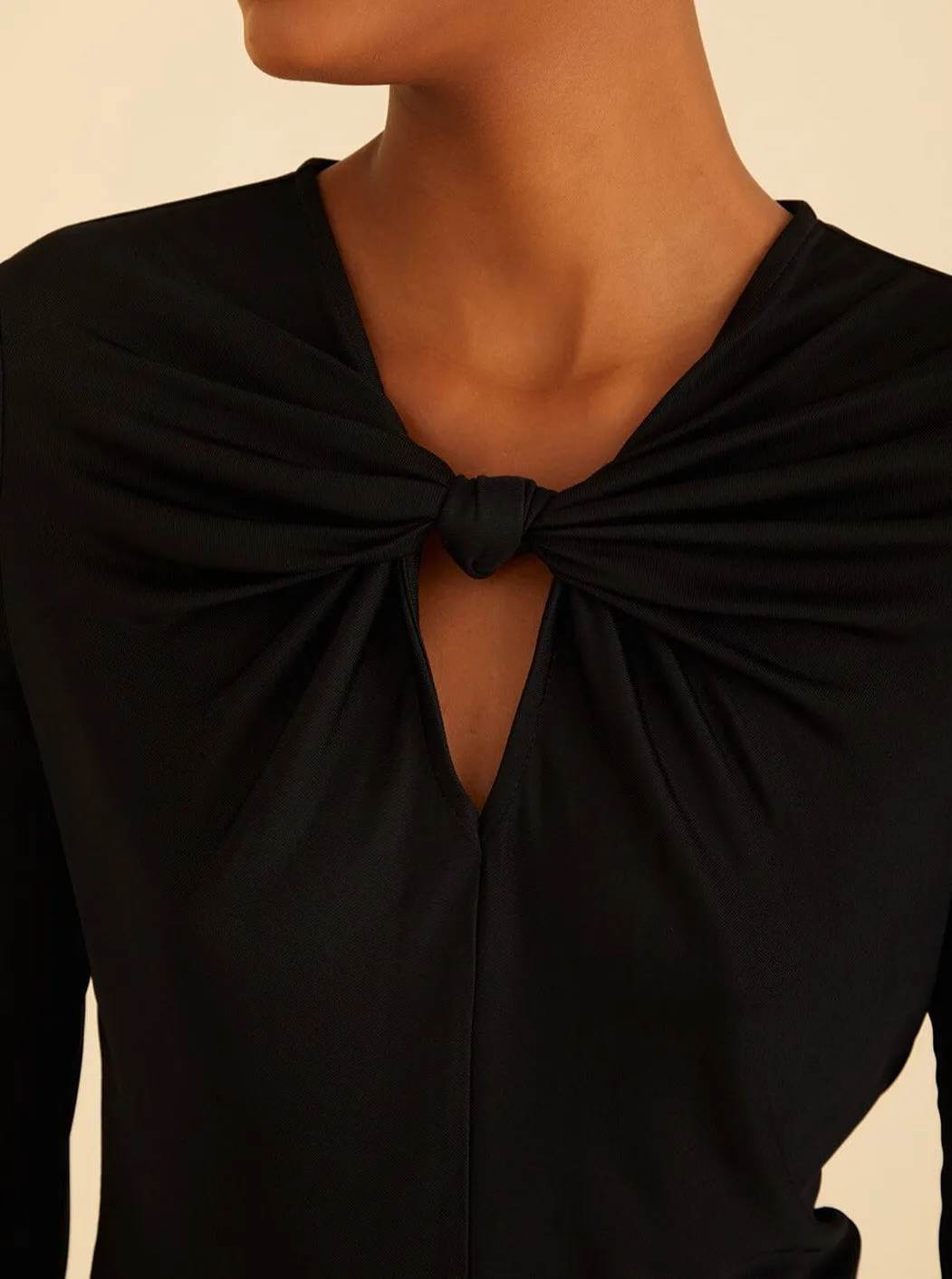 Black Long Sleeve Bodysuit