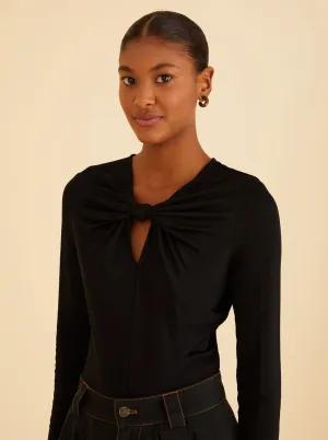 Black Long Sleeve Bodysuit