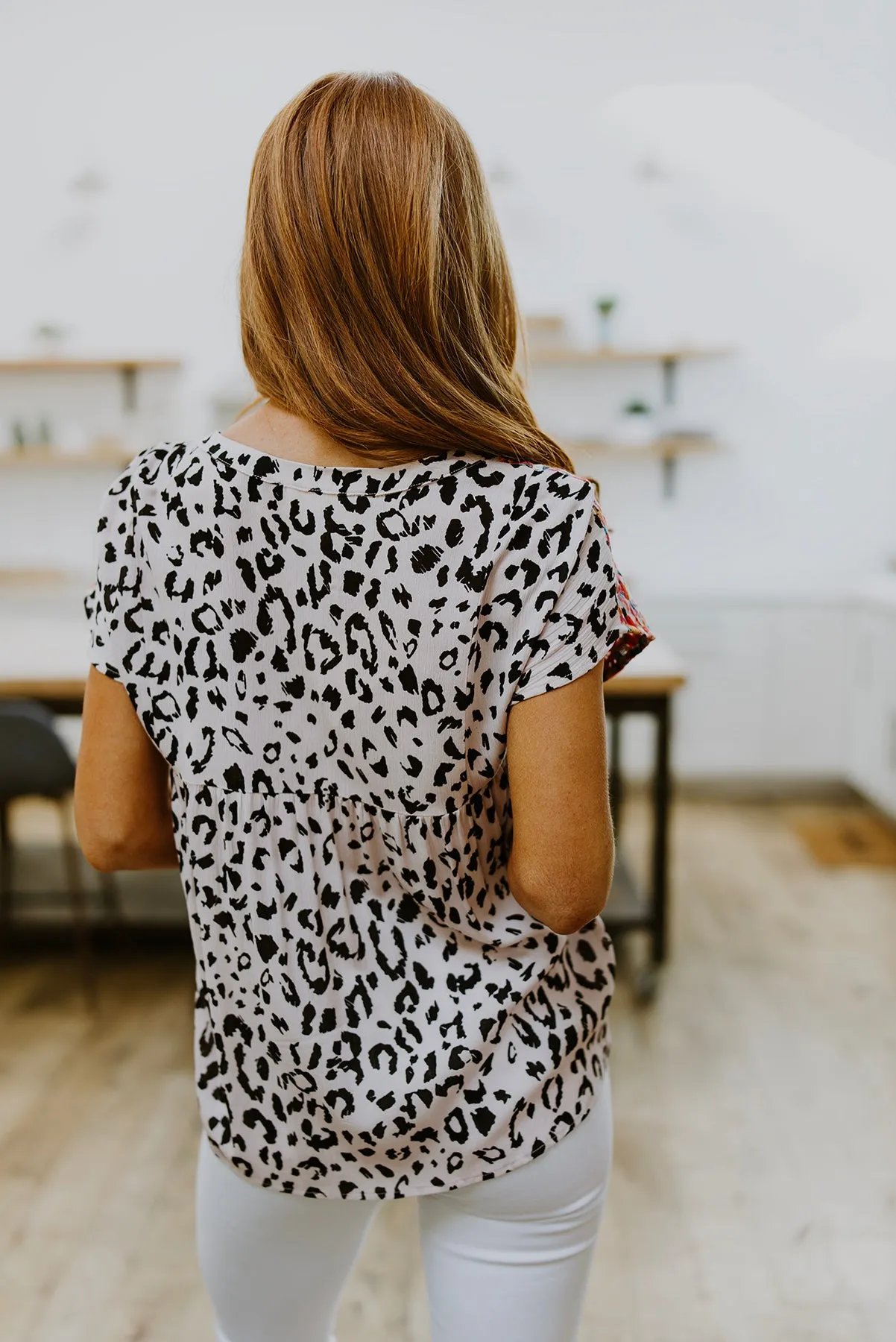 Bohemian Dreams Leopard Top - 2/21/2023