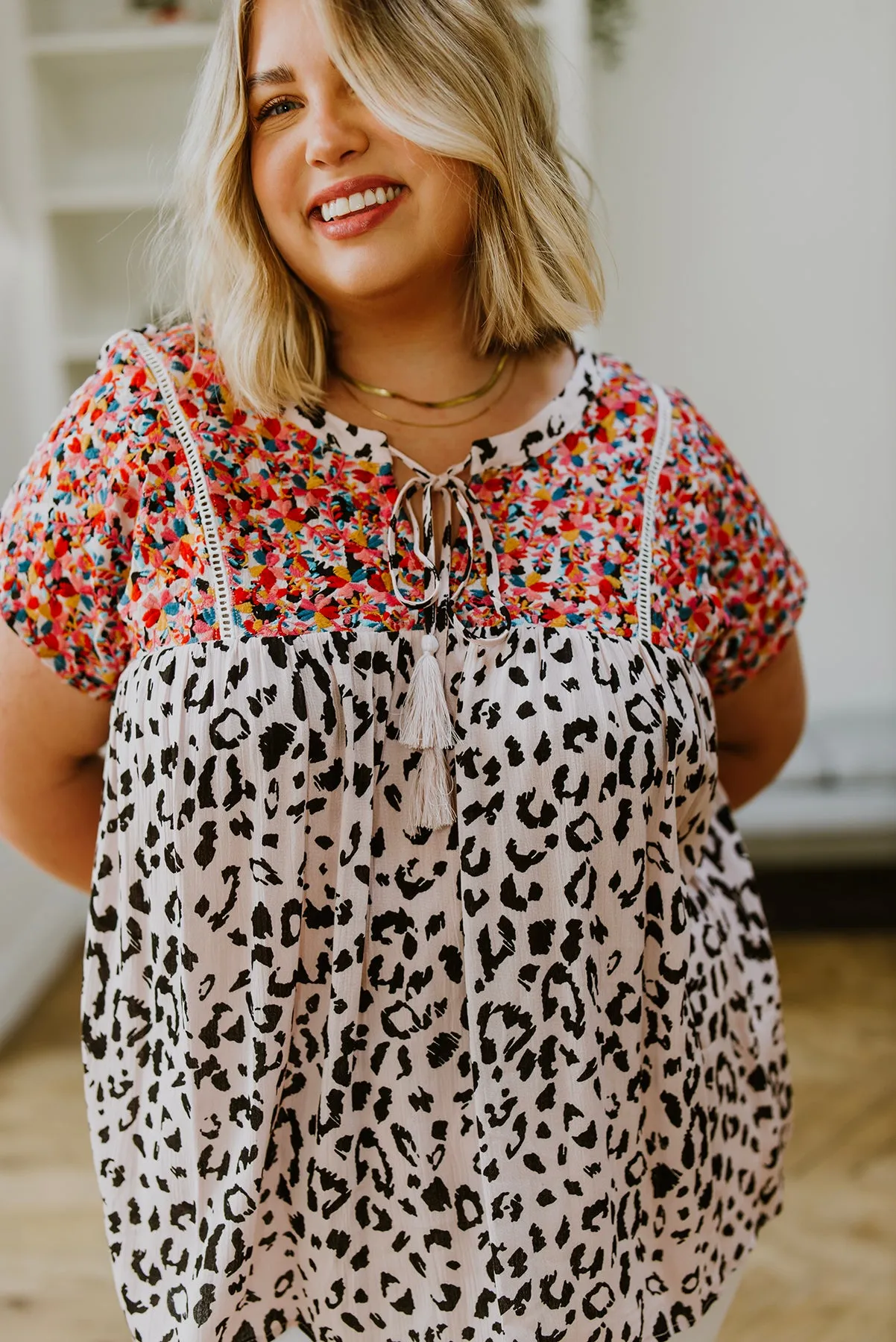 Bohemian Dreams Leopard Top - 2/21/2023