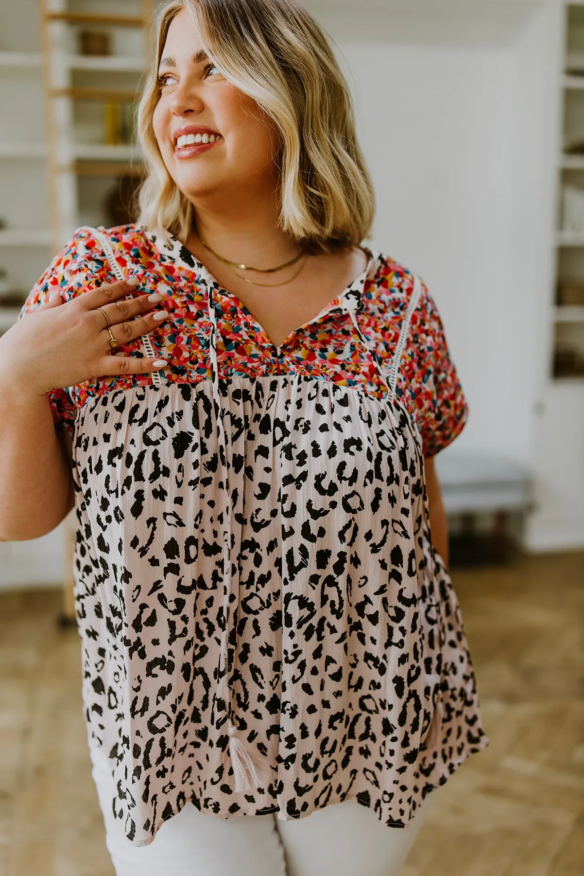 Bohemian Dreams Leopard Top - 2/21/2023
