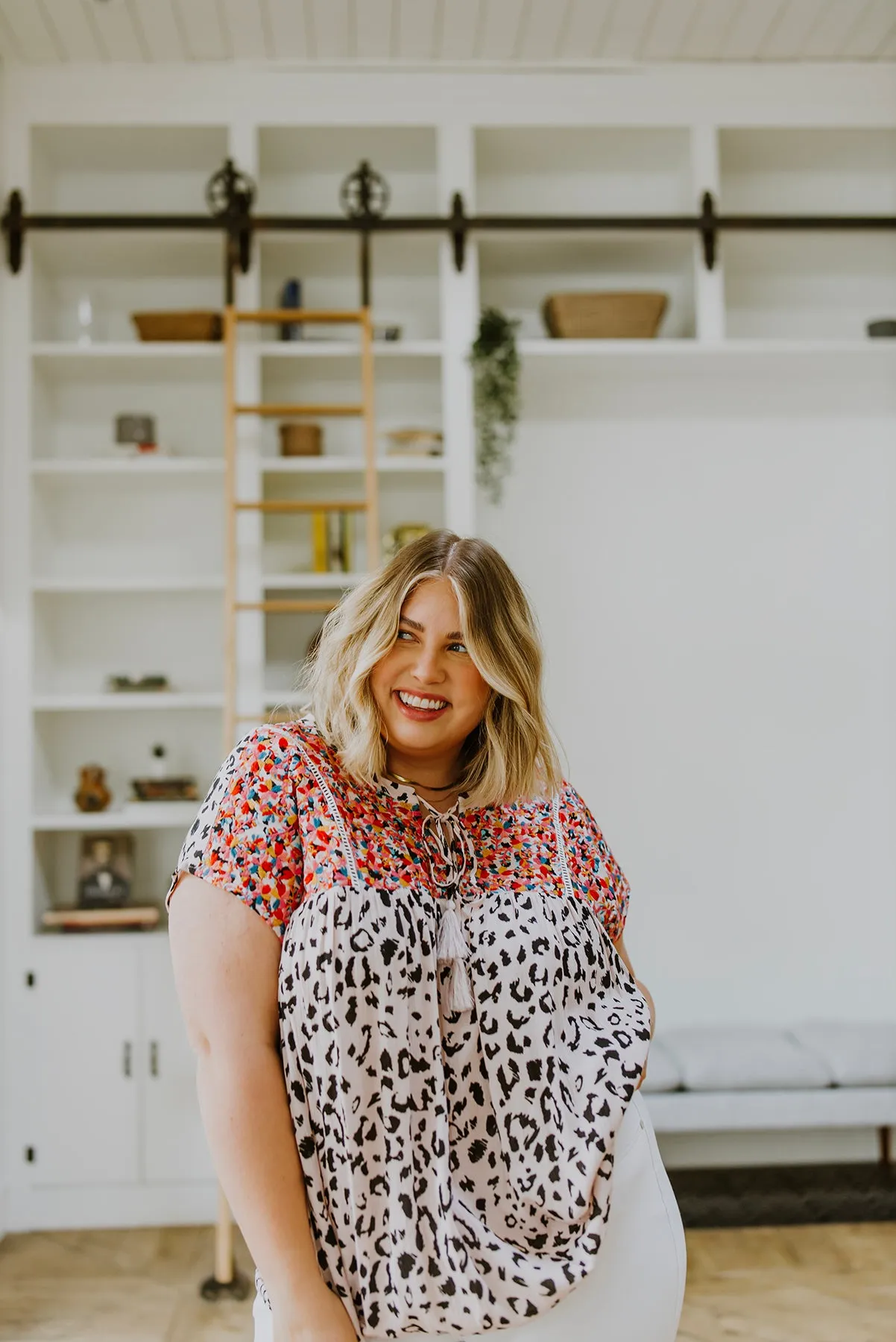 Bohemian Dreams Leopard Top - 2/21/2023