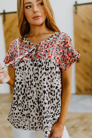 Bohemian Dreams Leopard Top - 2/21/2023
