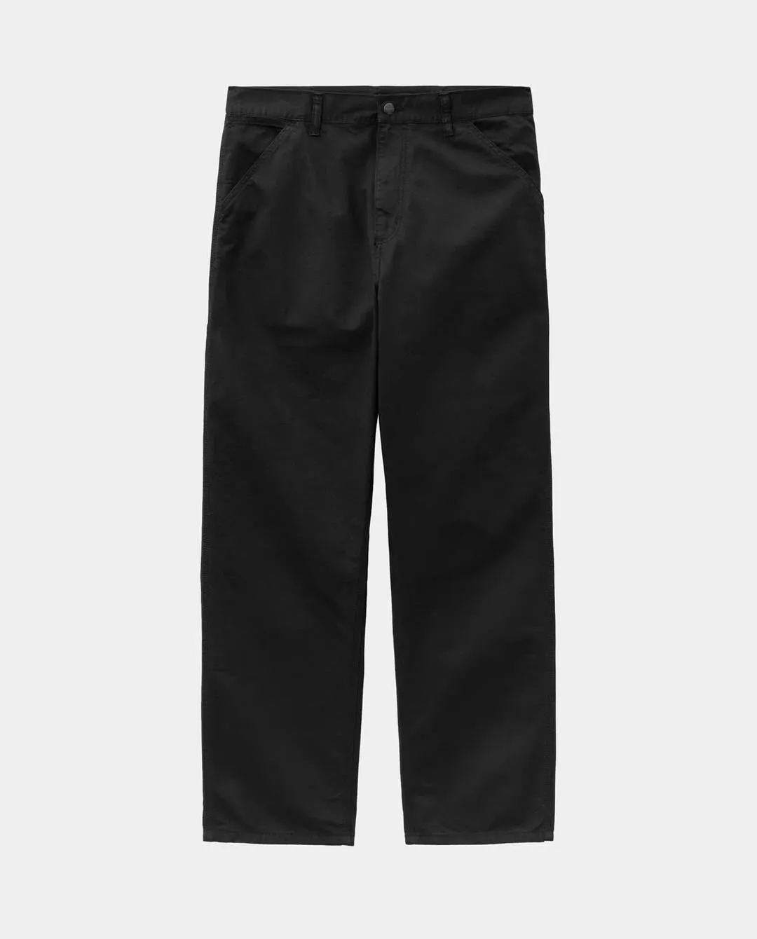 Carhartt WIP - Single Knee Pant - Black Garment Dyed