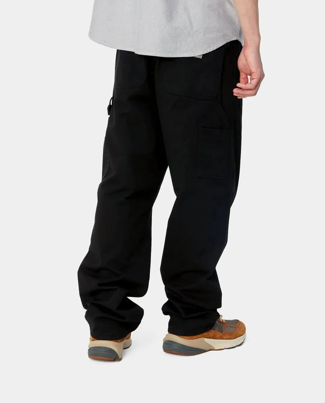 Carhartt WIP - Single Knee Pant - Black Garment Dyed