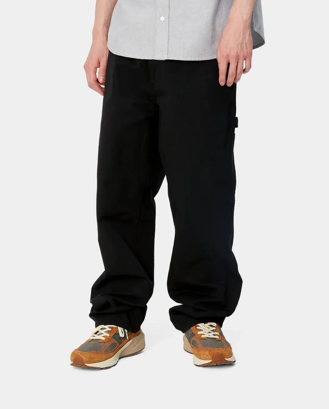 Carhartt WIP - Single Knee Pant - Black Garment Dyed