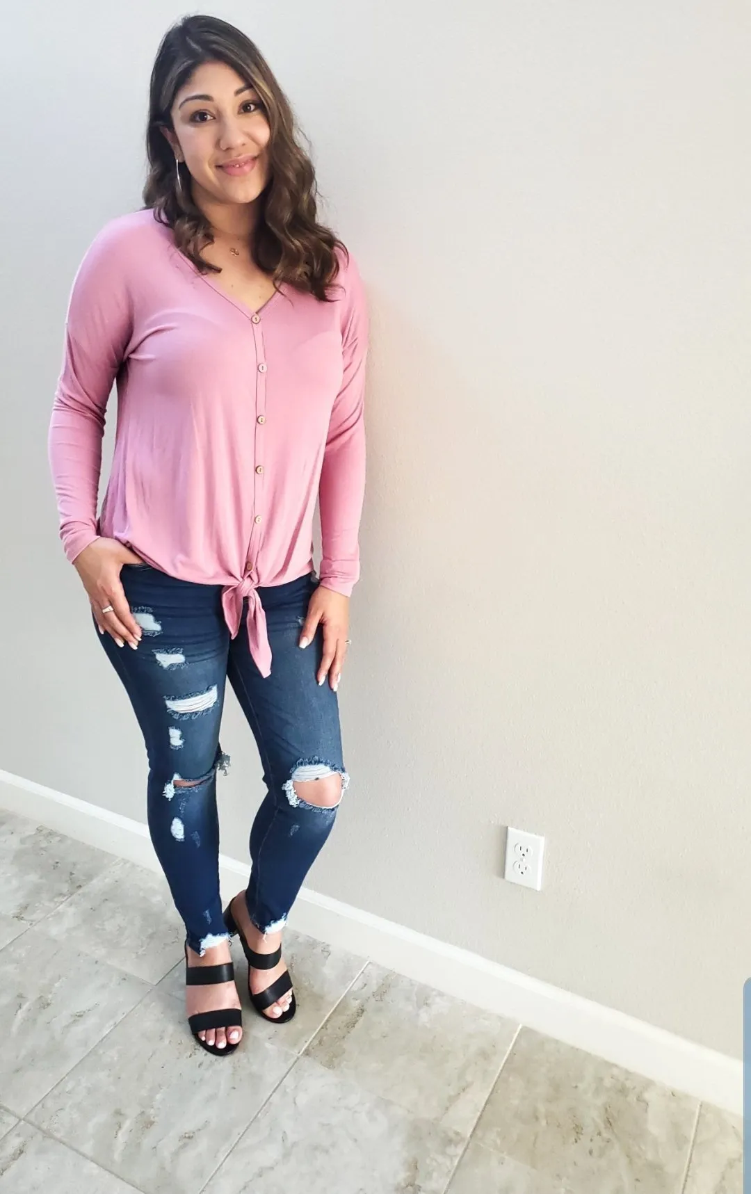 Chic Top Mauve