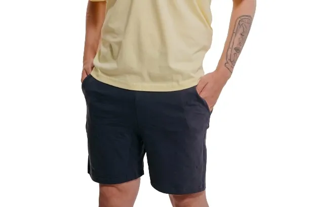 Colorful Comfy Sweatshorts-Grey
