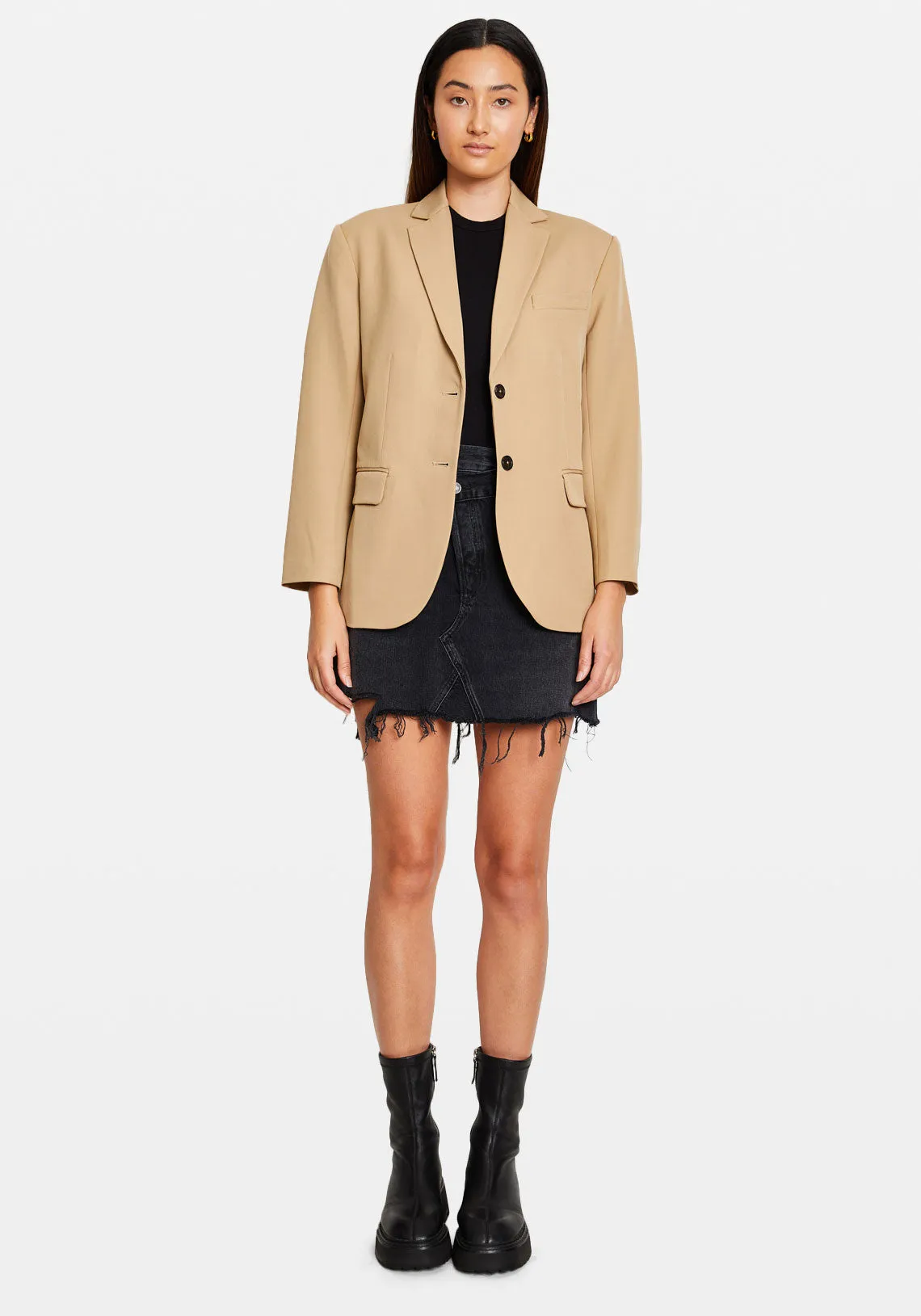 CRISS CROSS SKIRT IN HITCHHIKE