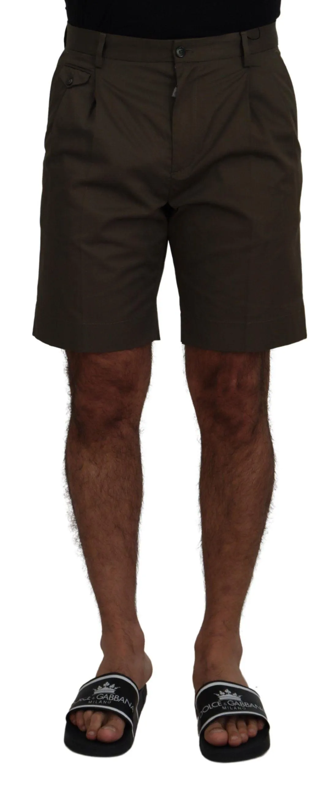Dolce & Gabbana Grøn Bomuld Shorts