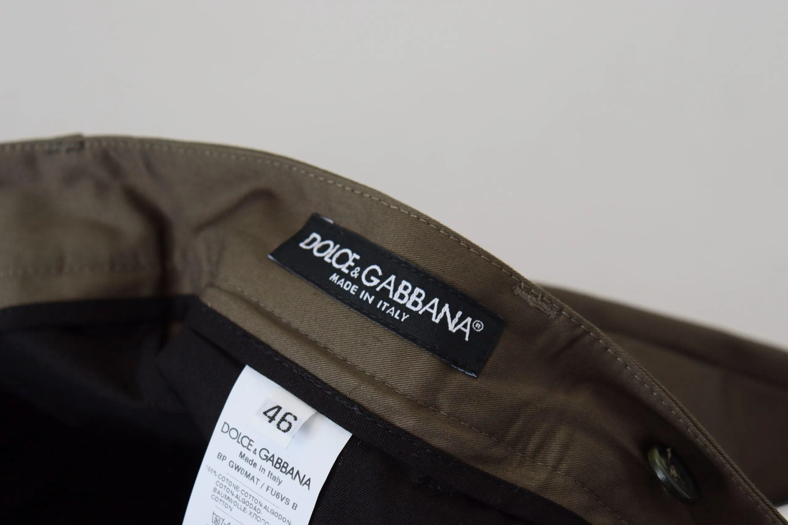 Dolce & Gabbana Grøn Bomuld Shorts