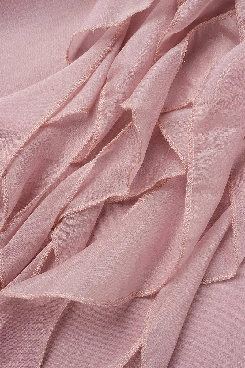 Elegant V-Neck Patchwork Princess Dresses