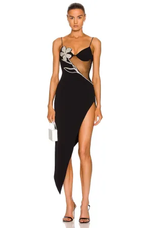 Flirty Chic Graceful Bandage Midi Dress