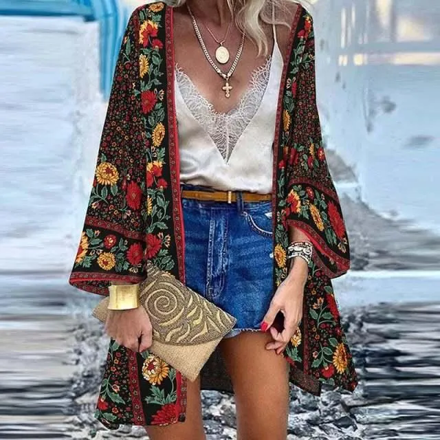 Floral Vintage Kimono
