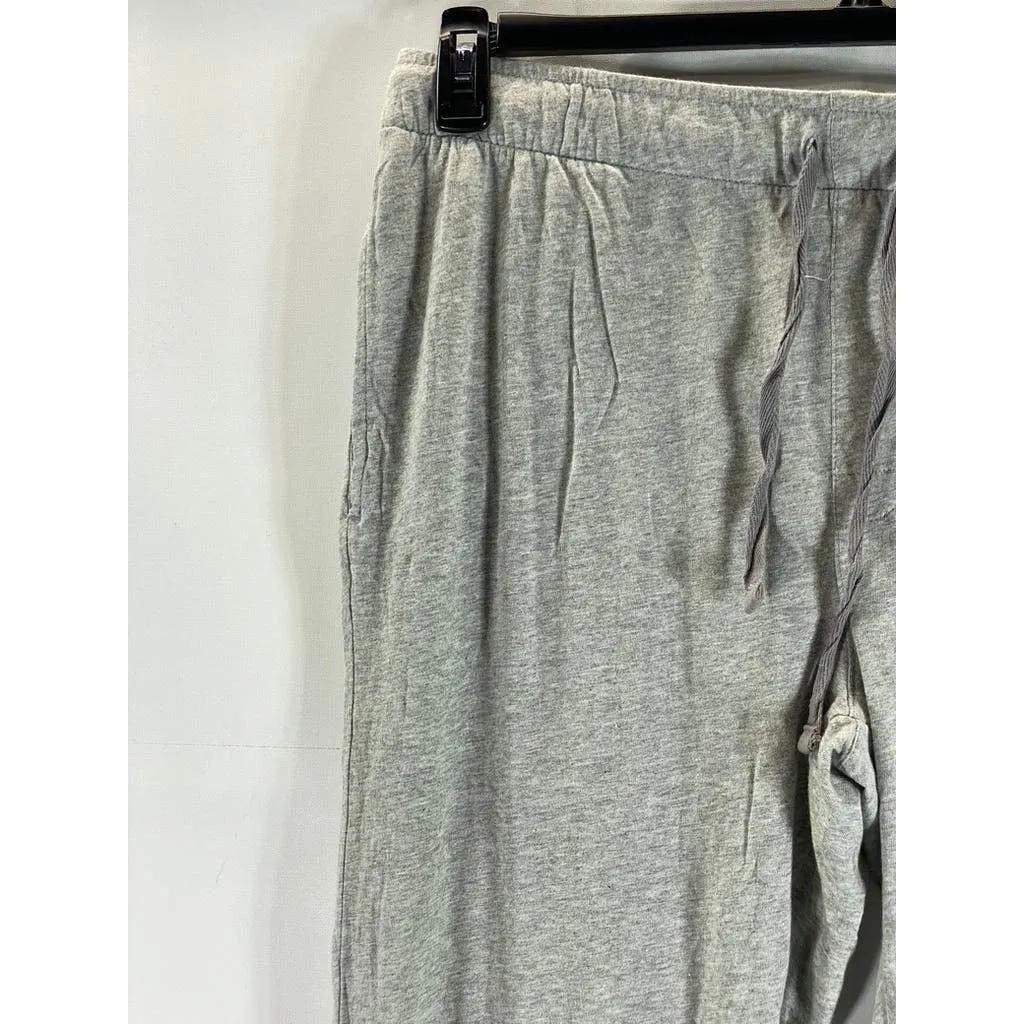 GOODFELLOW & CO Men's Light Grey Relaxed-Fit Drawstring Pull-On Lounge Pant SZ L