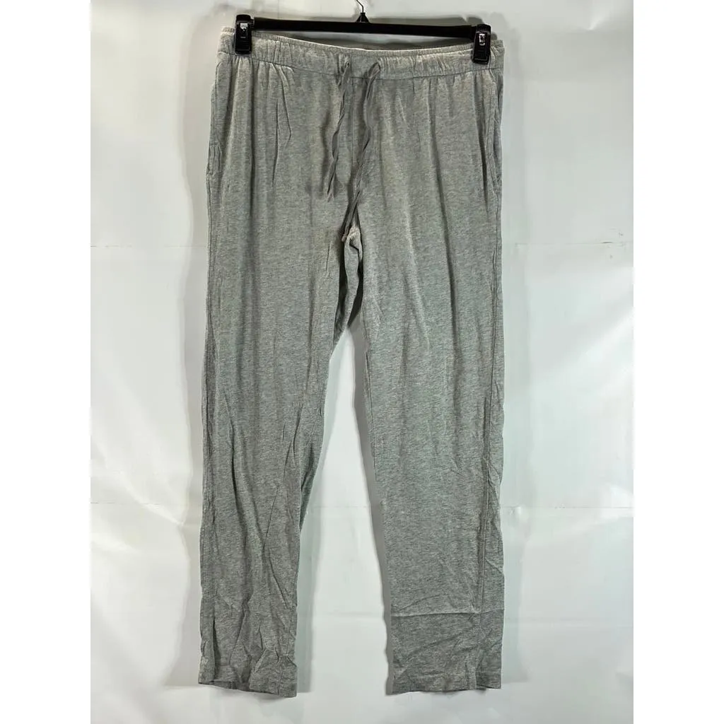 GOODFELLOW & CO Men's Light Grey Relaxed-Fit Drawstring Pull-On Lounge Pant SZ L