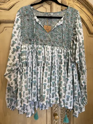 GYPSY TOP - FRESH MEADOW