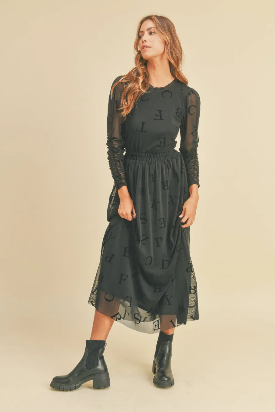 Letters Skirt