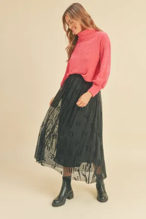 Letters Skirt