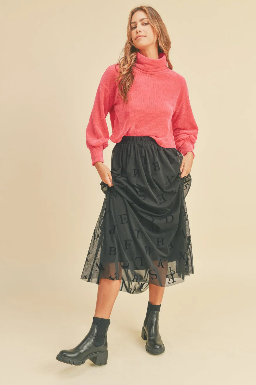 Letters Skirt