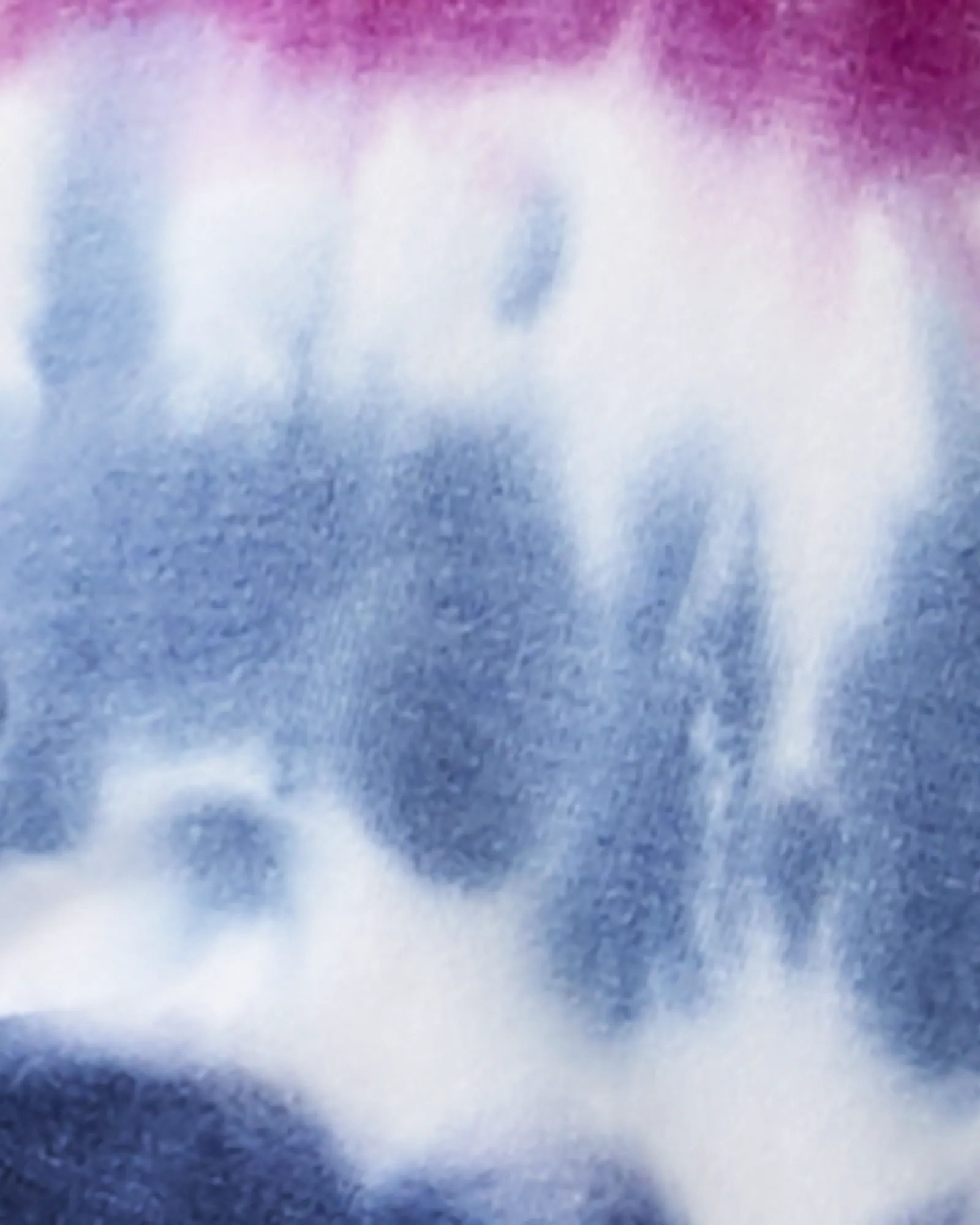 Nalani Tie-Dye Hoodie | White / Navy