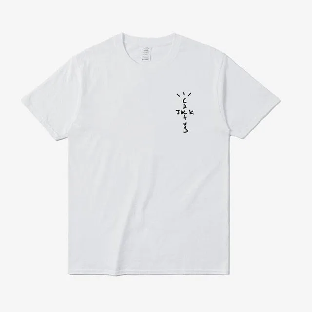 New Travis Scott Cactus Jack Wish You Were Here Tour T-Shirt Hip Hop T Shirts Quality Cotton Short Sleeves Men Wome