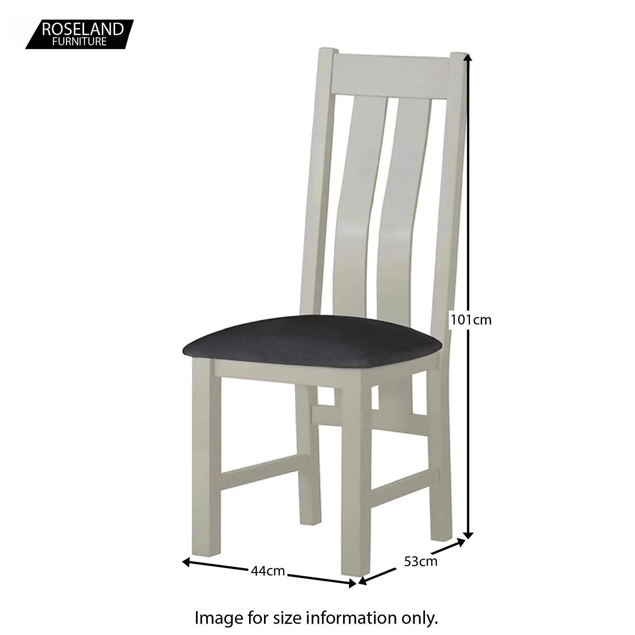 Padstow Grey Ext Dining Set - 6 x Chairs