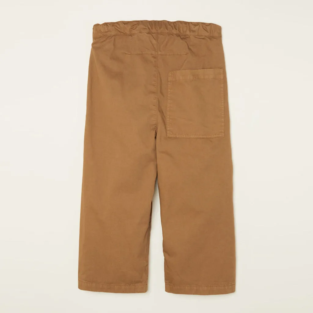 Pants Barrel Leg Walnut