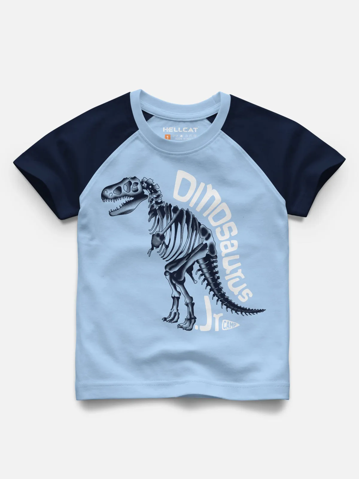 Raglan Half Sleeve Printed Tshirt with Comfy Solid Shorts for Infants & Boys - Pack of 2 (1 Tshirt & 1 Shorts)