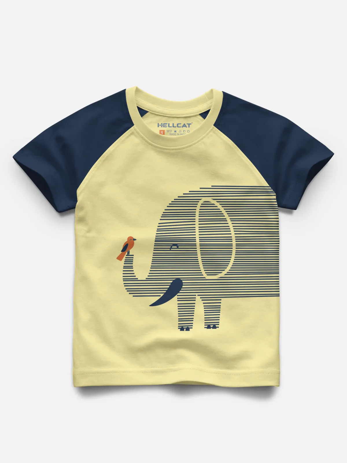 Raglan Half Sleeve Printed Tshirt with Comfy Solid Shorts for Infants & Boys - Pack of 2 (1 Tshirt & 1 Shorts)