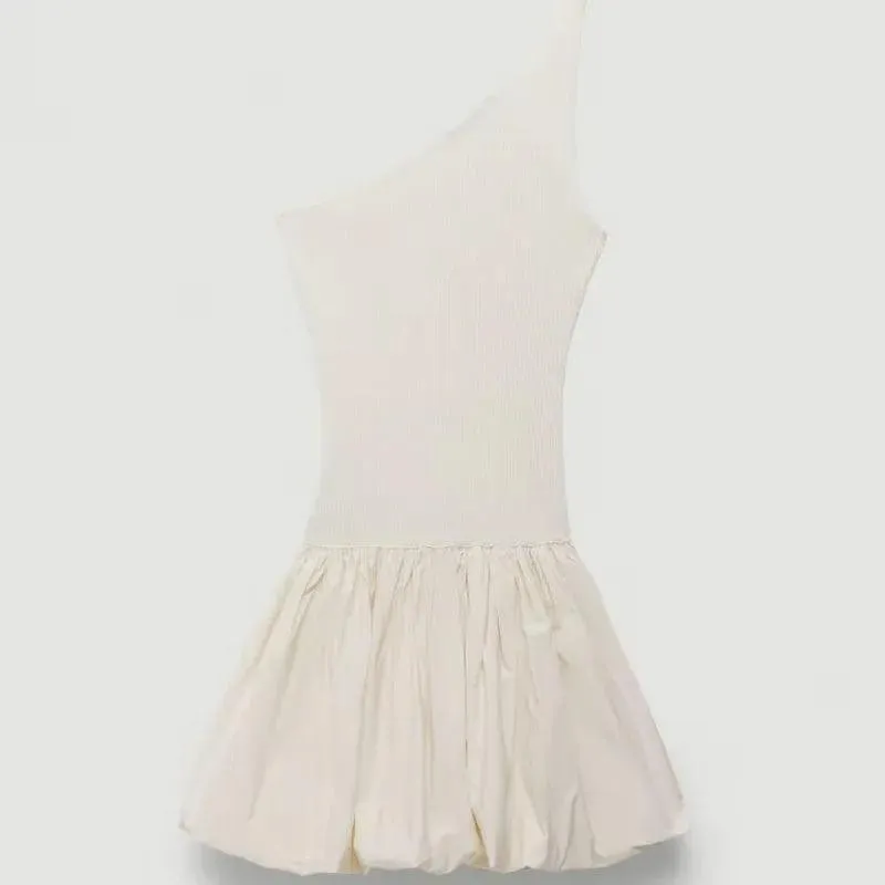 Sandy Off Shoulder Brunch Dress