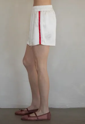 Stella Satin Stripe Track Shorts