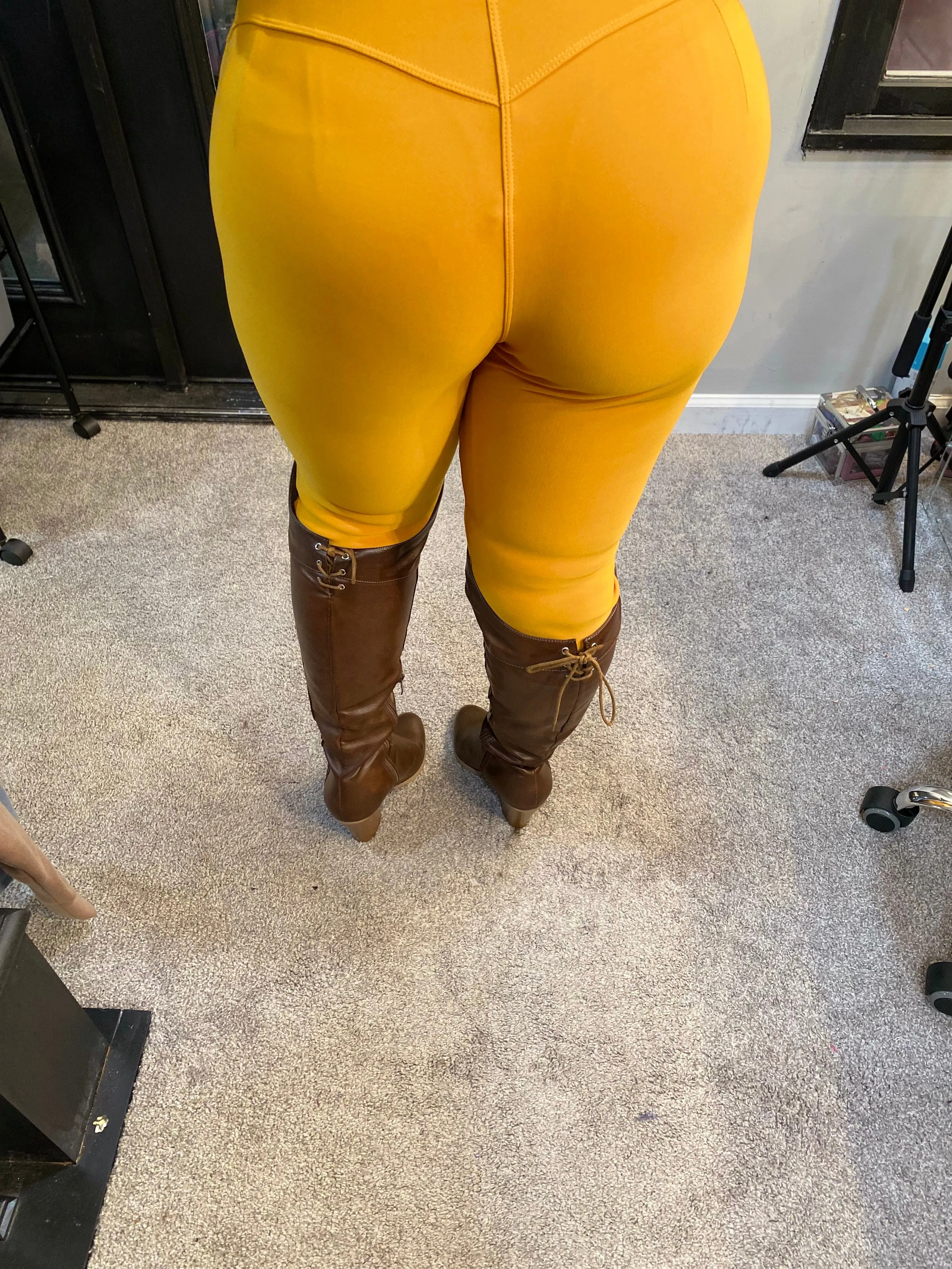 THE LUXE NK GLAM SCUBA JEGGINGS- NK7