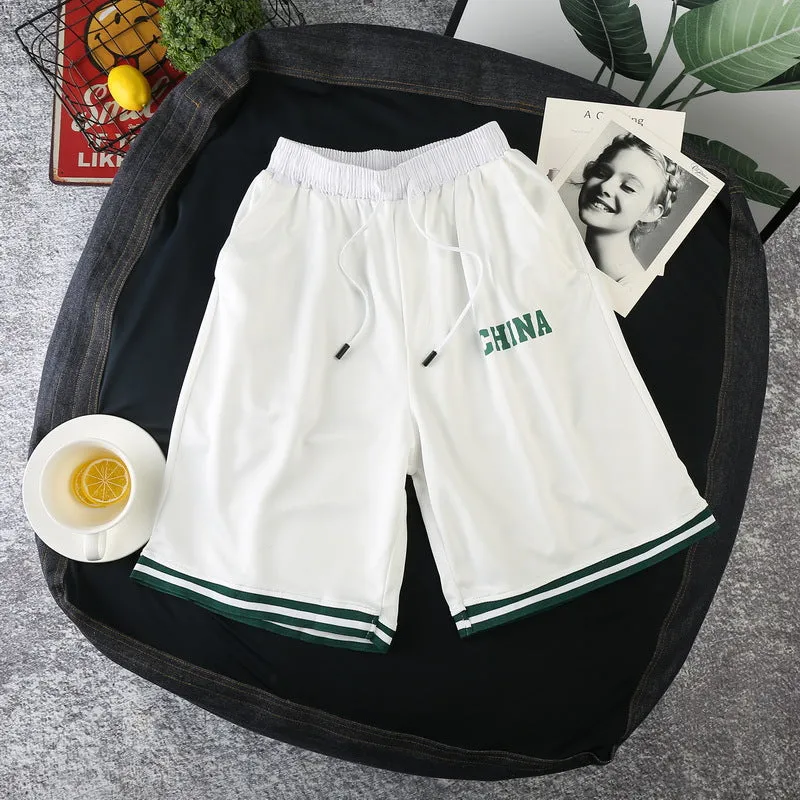Trendy Loose Straight Sports Casual Pants