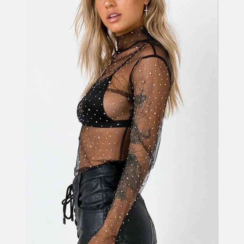 Vanity Lace Mesh T Shirt