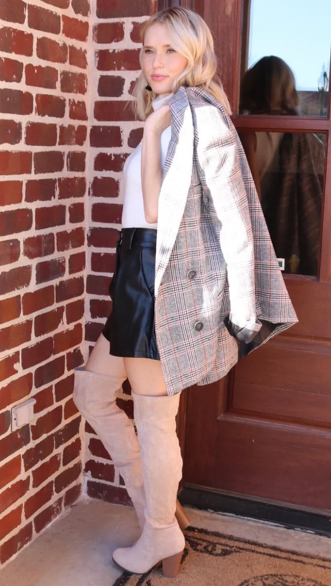 VITAL Glen Plaid Blazer Jacket