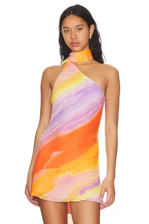 Vivid Perspective Graceful Mini Dress